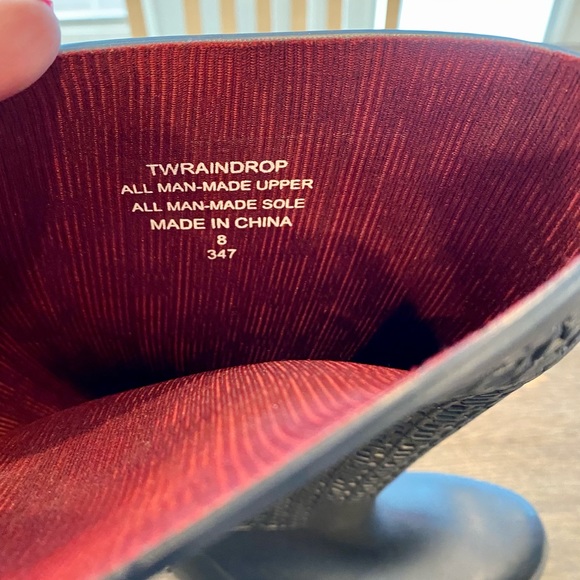 Tommy Hilfiger Navy Rain Boots size 8 - Picture 6 of 6